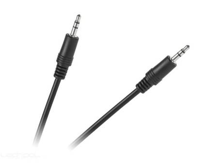 LECHPOL KPO2743-1,5 - Kabel Audio AUX / mini JACK 3,5 wtyk-wtyk 1,5m